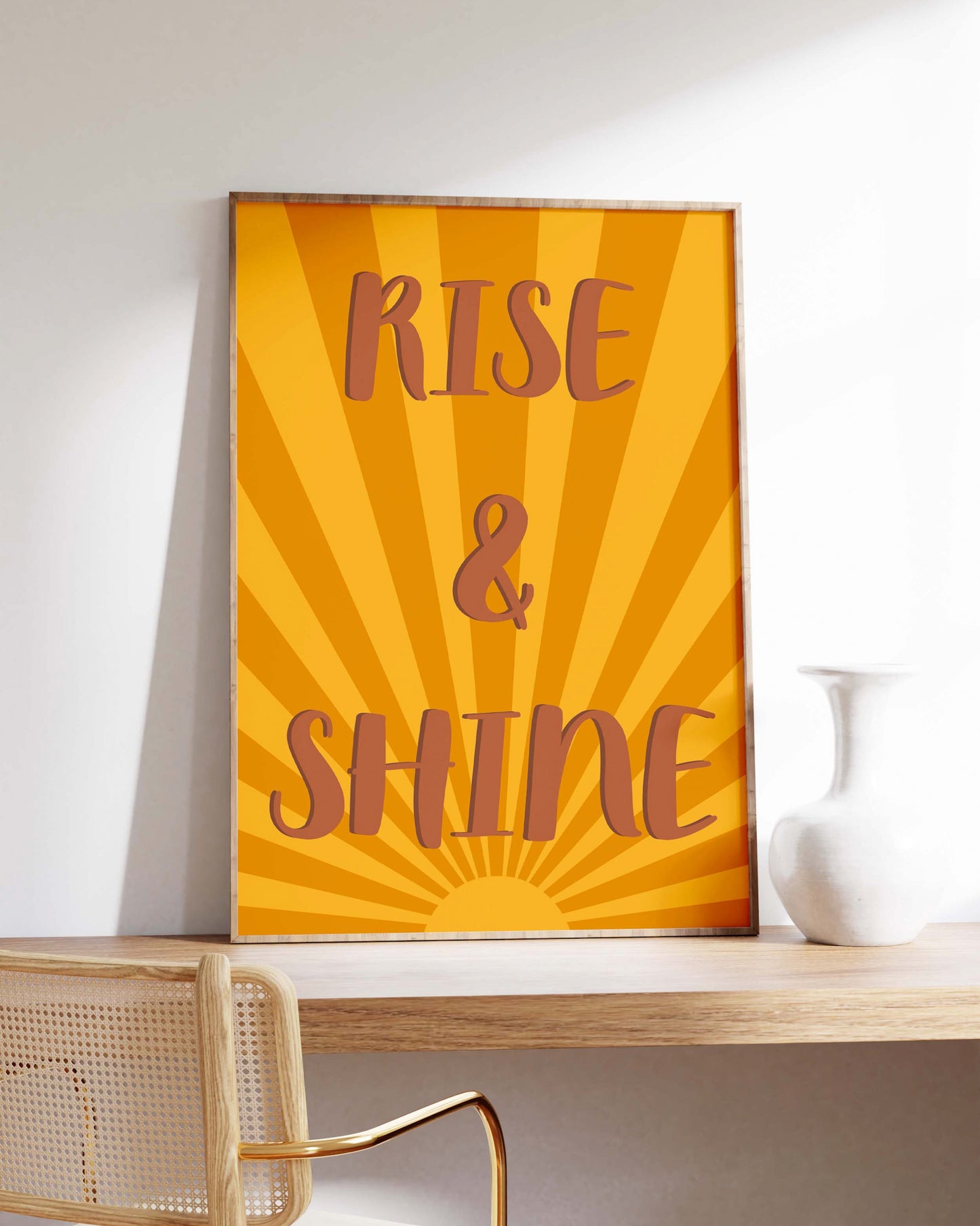 Rise and Shine print