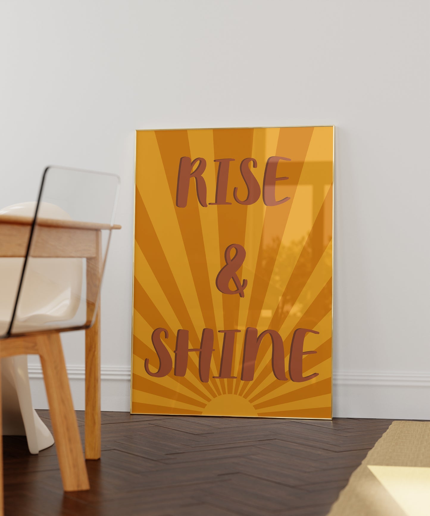 Rise and Shine print